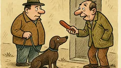 Vtip: „Kouše ten pes?“ ptá se známý...