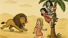 Vtip: Šla blondýnka, hnědovláska a černovláska...