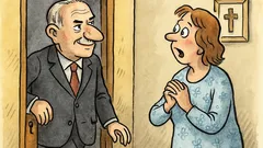 Vtip: Přijde Václav Klaus domů a...