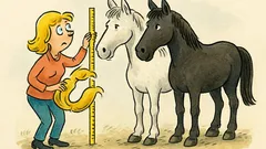 Vtip: Blondýnka má dva koně, ale…