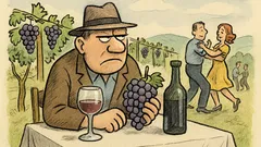 Vtip: Kdo víno má a nepije...