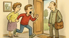 Vtip: Syn křičí na rodiče: Už toho mám dost!