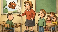 Vtip: Paní učitelka říká dětem...