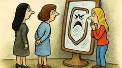 Vtip: U zrcadla stojí blondýna, brunetka...