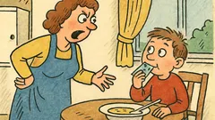 Vtip: Pepíček přijde domů a maminka křičí