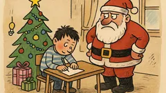 Vtip: Pepíček píše dopis Santovi...