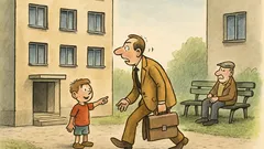 Vtip: Přijde pán k paneláku a ptá se...