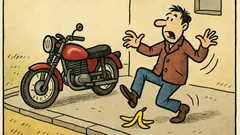 Vtip: Víte, jaký je rozdíl mezi motorkou...