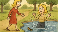 Vtip: Jdou dvě blondýny parkem...