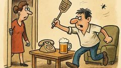 Vtip: Přijde manželka domů a ptá se…