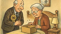 Vtip: Muž slaví 50 let s ženou a...