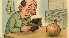 Vtip: Co má peněženka společného s cibulí?