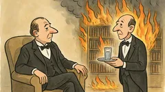 Vtip: Jean, přineste mi sklenici vody