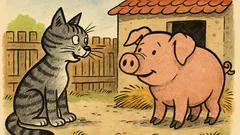 Vtip: Říká kočka praseti: Já vím, co…