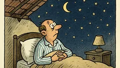 Vtip: Včera v noci jsem si lehl do postele...