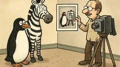 Vtip: Přijde tučňák se zebrou k fotografovi