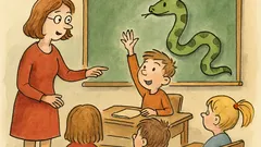 Vtip: Paní učitelka se ptá dětí...