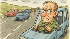 Vtip: V rádiu hlásí o bláznovi na D1...