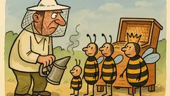 Vtip: Víte, proč mají včely tolik medu?