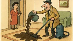 Vtip: Přijde pán ke dveřím a zaklepe...