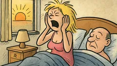 Vtip: Blondýnka ráno křičí: 'Pane Bože, já nevidím!'