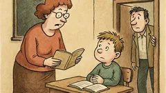 Vtip: Poznámka v žákovské – Váš syn nic neprovedl...