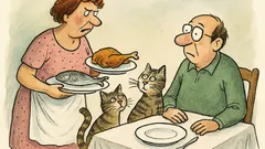 Vtip: Žena se ptá muže: ‚Ty můj miláčku…‘