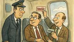 Vtip: Letí dva poslanci v letadle...