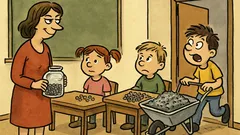 Vtip: Paní učitelka říká: „Každý, kdo...“