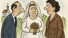 Vtip: „To je ale ošklivá nevěsta…“