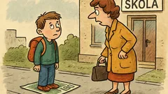 Vtip: Pepíčku, proč jsi přišel pozdě?