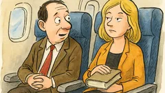 Vtip: Muž nastoupí do letadla a...