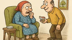Vtip: Odnaučil jsem babku kousat si nehty