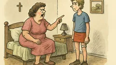 Vtip: „Mami, můžu si vzít minisukni?“